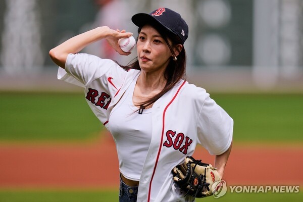 보스턴, 하지원 시구 경기서 15연승…80년 묵은 기록과 어깨 나란히