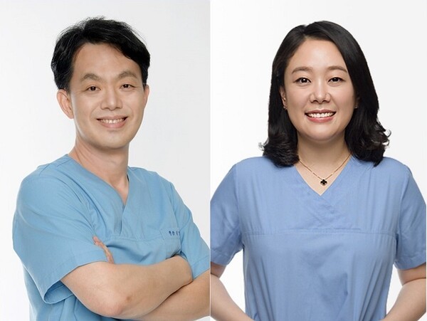 (왼쪽) 김병진 원장, (오른쪽) 최아영 원장 (사진=잠실삼성안과 제공)