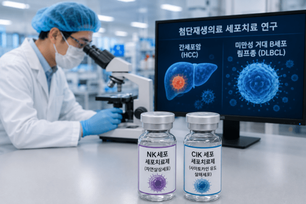 간세포암·림프종 환자 새 치료 가능성…첨단재생의료 임상연구 2건 승인