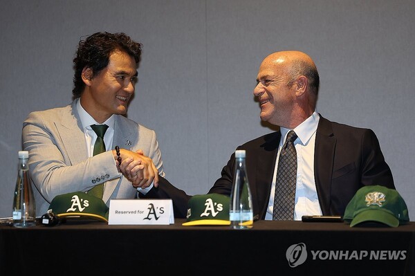 박찬호 '팀61', MLB 애슬레틱스에 7천만달러 투자