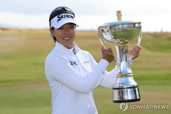 10년 만의 우승 신지은...세계랭킹 36위 도약