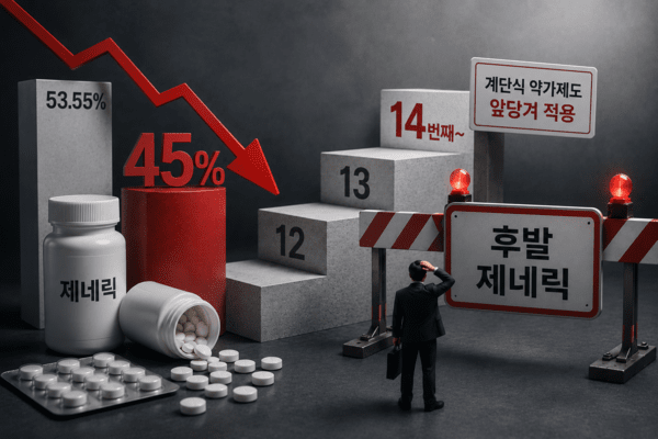 "약가 깎이고 계단식 앞당겨지고"…후발 제네릭, 시장 진입 부담 커져