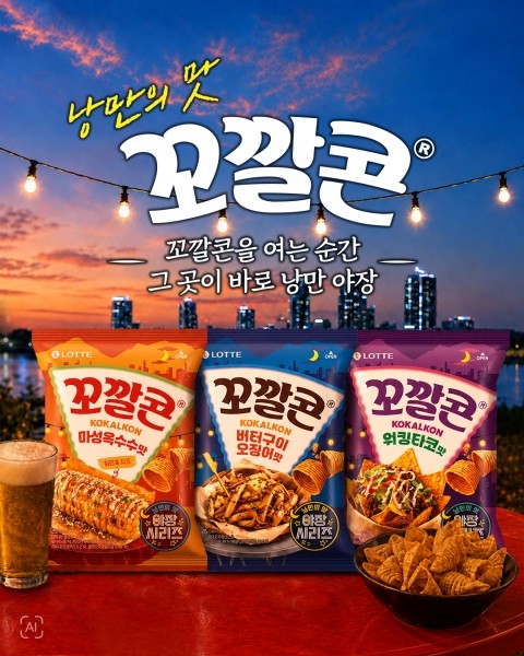 롯데웰푸드 ‘꼬깔콘 야장시리즈’ 흥행…보름 만에 80만봉 판매
